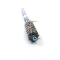 .138" Diameter with 600 Grit Aluminum Oxide Nylon and Stainless Steel Stem Wire Micro Spiral Brush